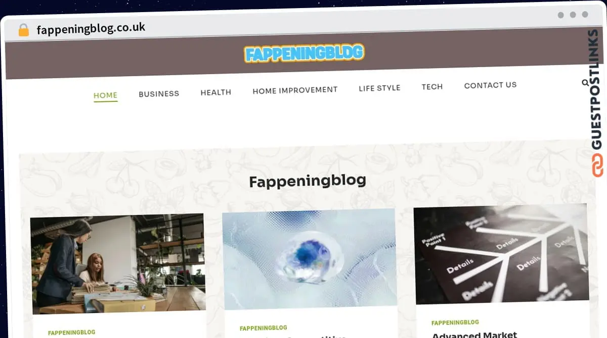 Publish Guest Post on fappeningblog.co.uk