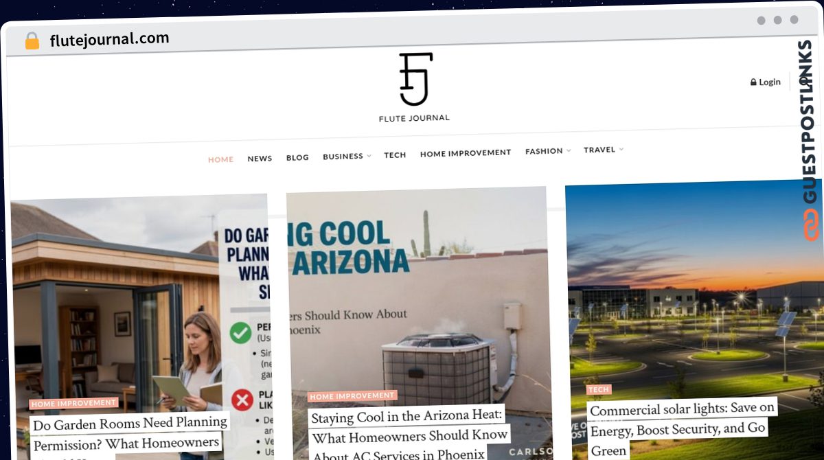 Publish Guest Post on flutejournal.com