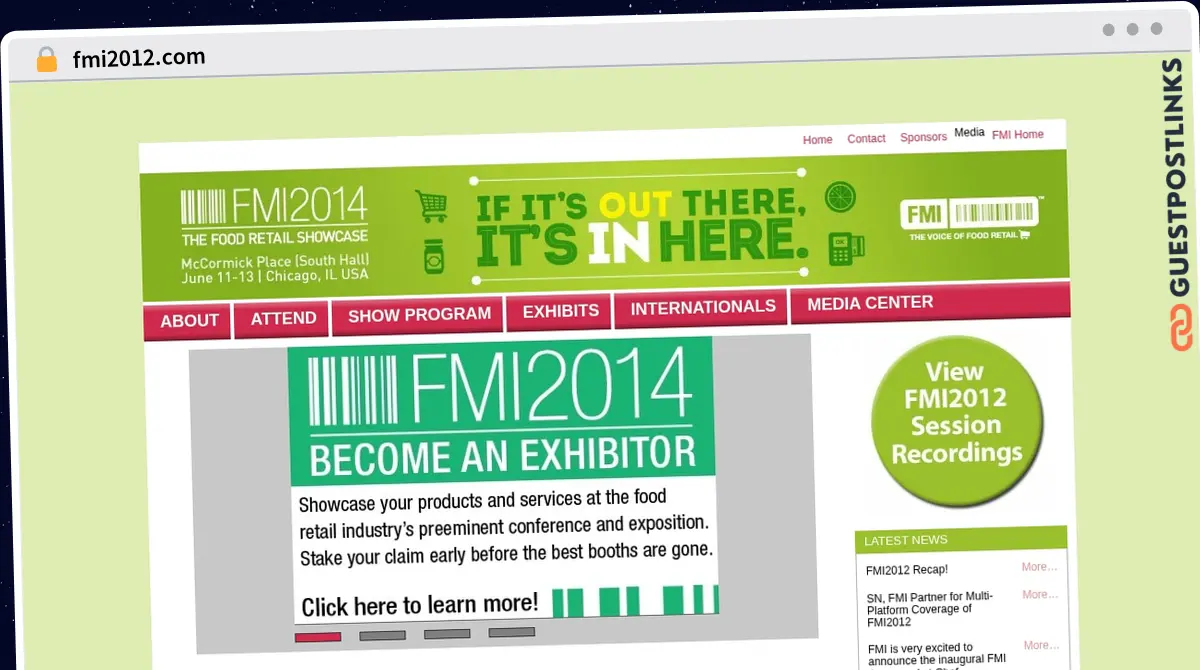 Publish Guest Post on fmi2012.com
