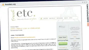 Publish Guest Post on frenchetc.org