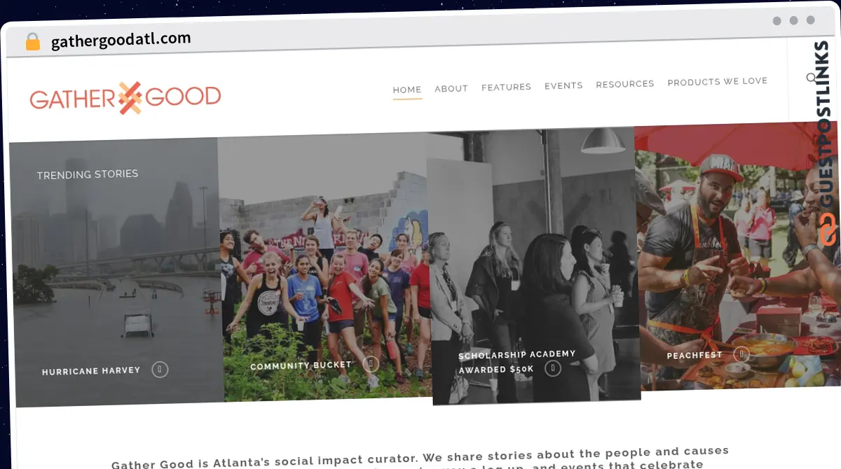 Publish Guest Post on gathergoodatl.com
