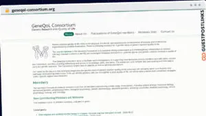 Publish Guest Post on geneqol-consortium.org