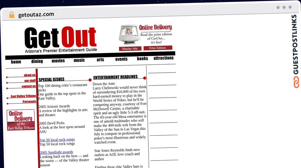 Publish Guest Post on getoutaz.com
