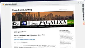 Publish Guest Post on glenndunks.com