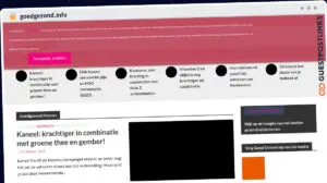 Publish Guest Post on goedgezond.info