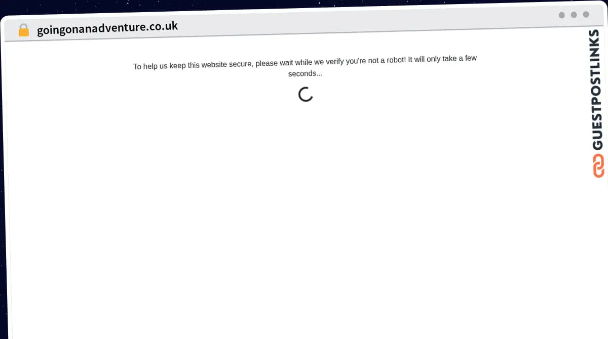 Publish Guest Post on goingonanadventure.co.uk