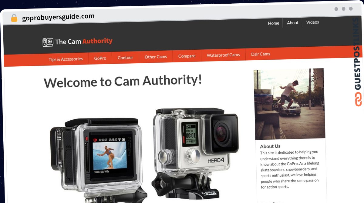 Publish Guest Post on goprobuyersguide.com