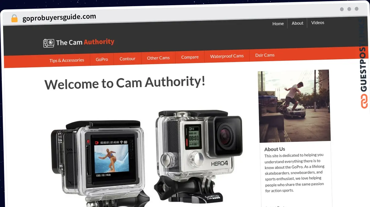 Publish Guest Post on goprobuyersguide.com