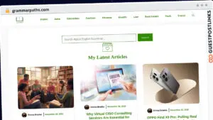 Publish Guest Post on grammarpaths.com