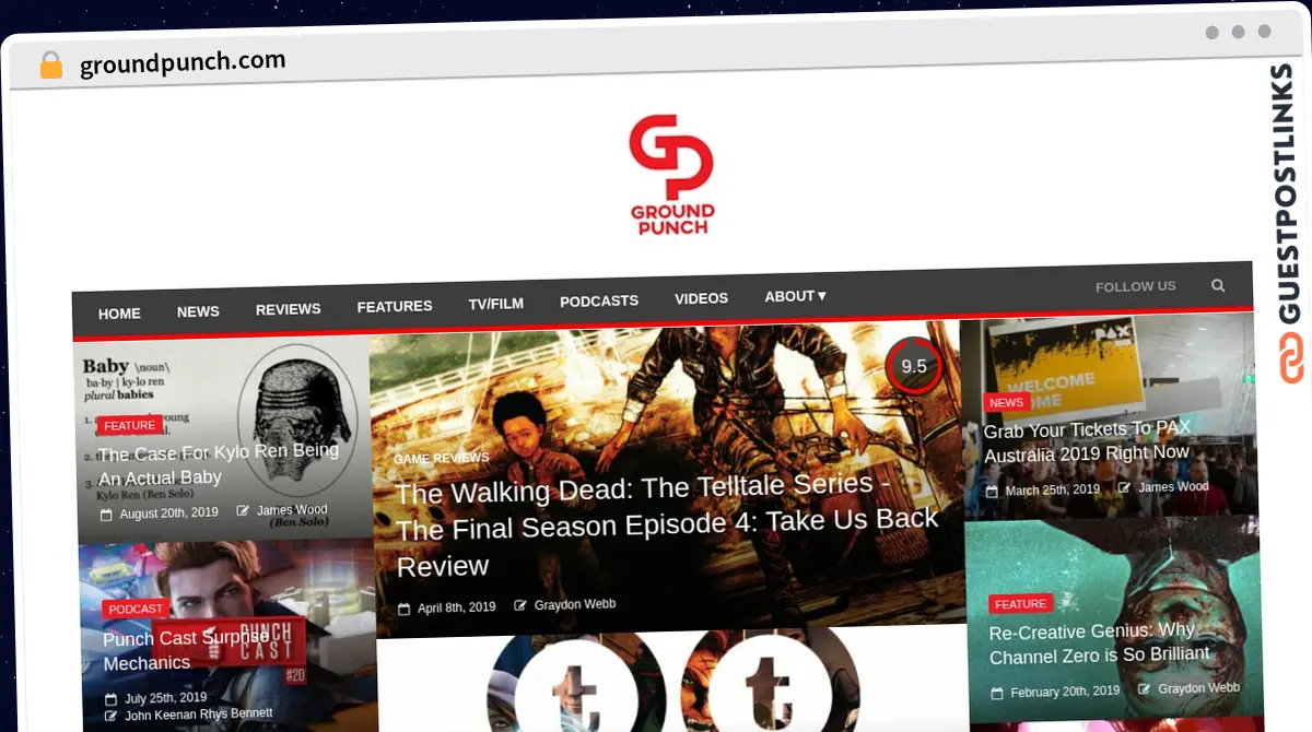 Publish Guest Post on groundpunch.com