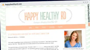 Publish Guest Post on happyhealthyrd.com
