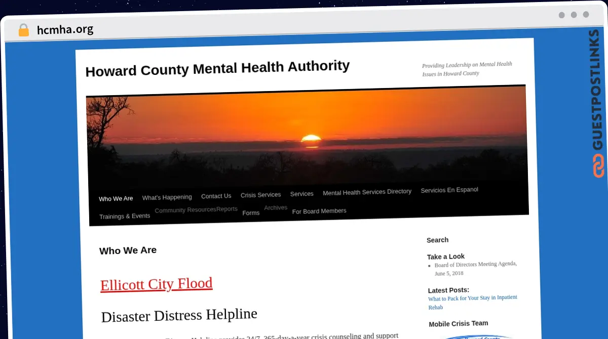 Publish Guest Post on hcmha.org