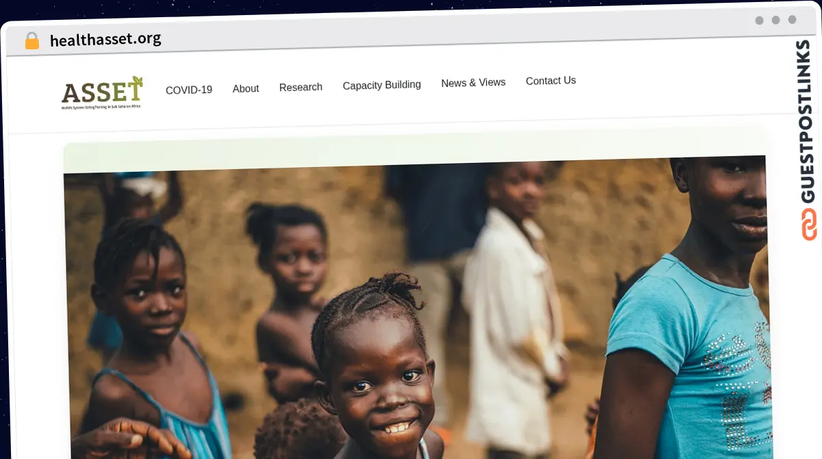 Publish Guest Post on healthasset.org
