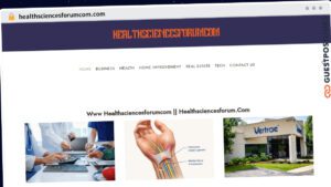Publish Guest Post on healthsciencesforumcom.com