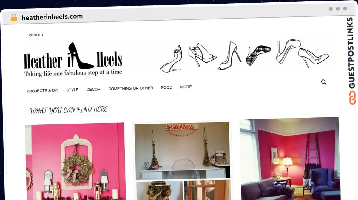 Publish Guest Post on heatherinheels.com