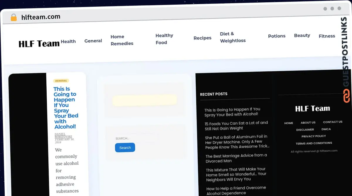 Publish Guest Post on hlfteam.com