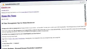 Publish Guest Post on homebiznotes.com