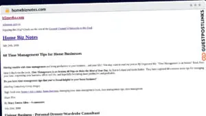 Publish Guest Post on homebiznotes.com