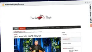 Publish Guest Post on houndsandpeople.com