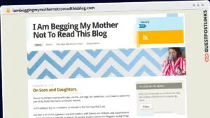 Publish Guest Post on iambeggingmymothernottoreadthisblog.com