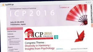 Publish Guest Post on icp2016.jp