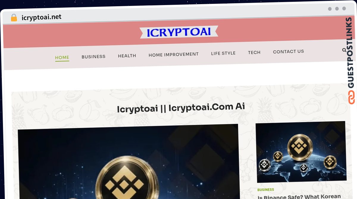 Publish Guest Post on icryptoai.net