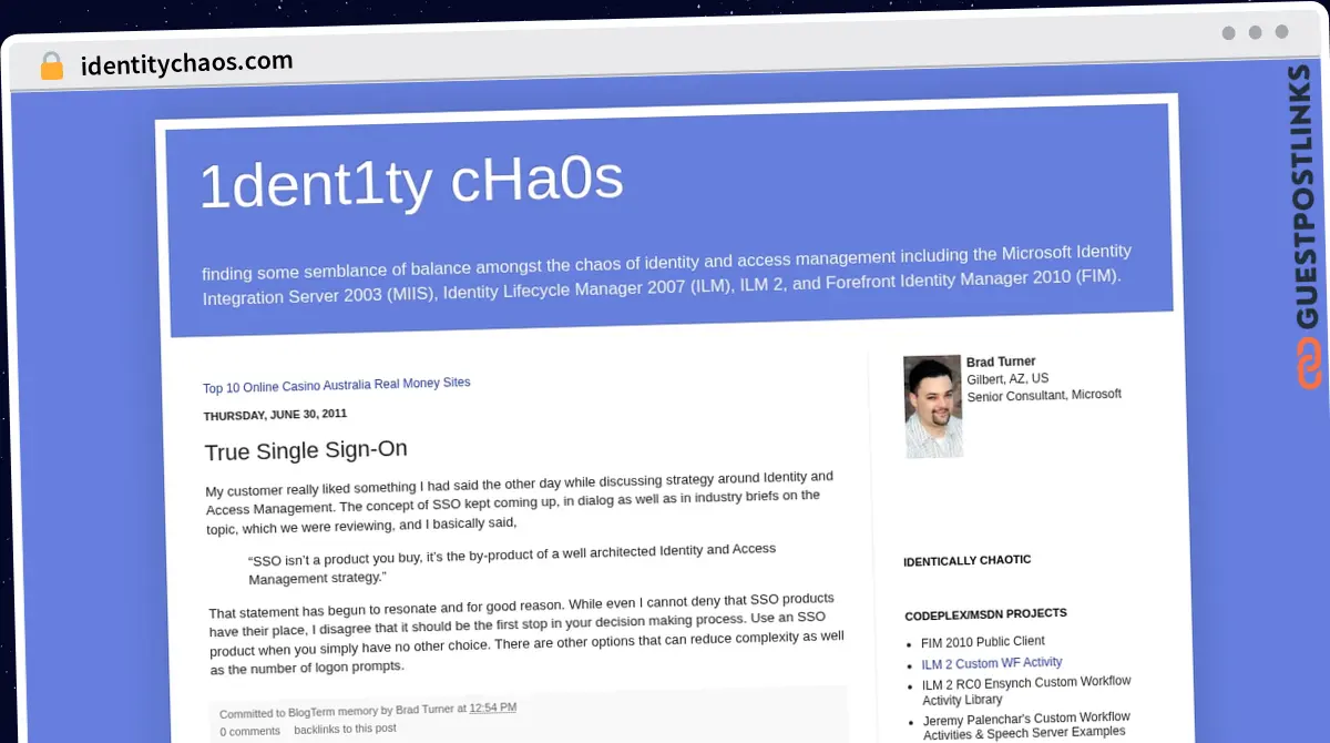 Publish Guest Post on identitychaos.com