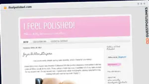 Publish Guest Post on ifeelpolished.com