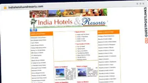 Publish Guest Post on indiahotelsandresorts.com