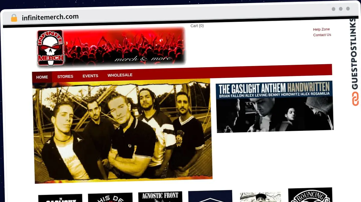 Publish Guest Post on infinitemerch.com