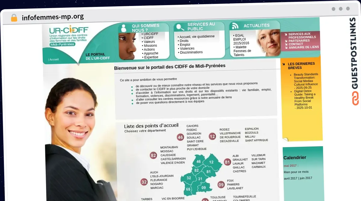 Publish Guest Post on infofemmes-mp.org