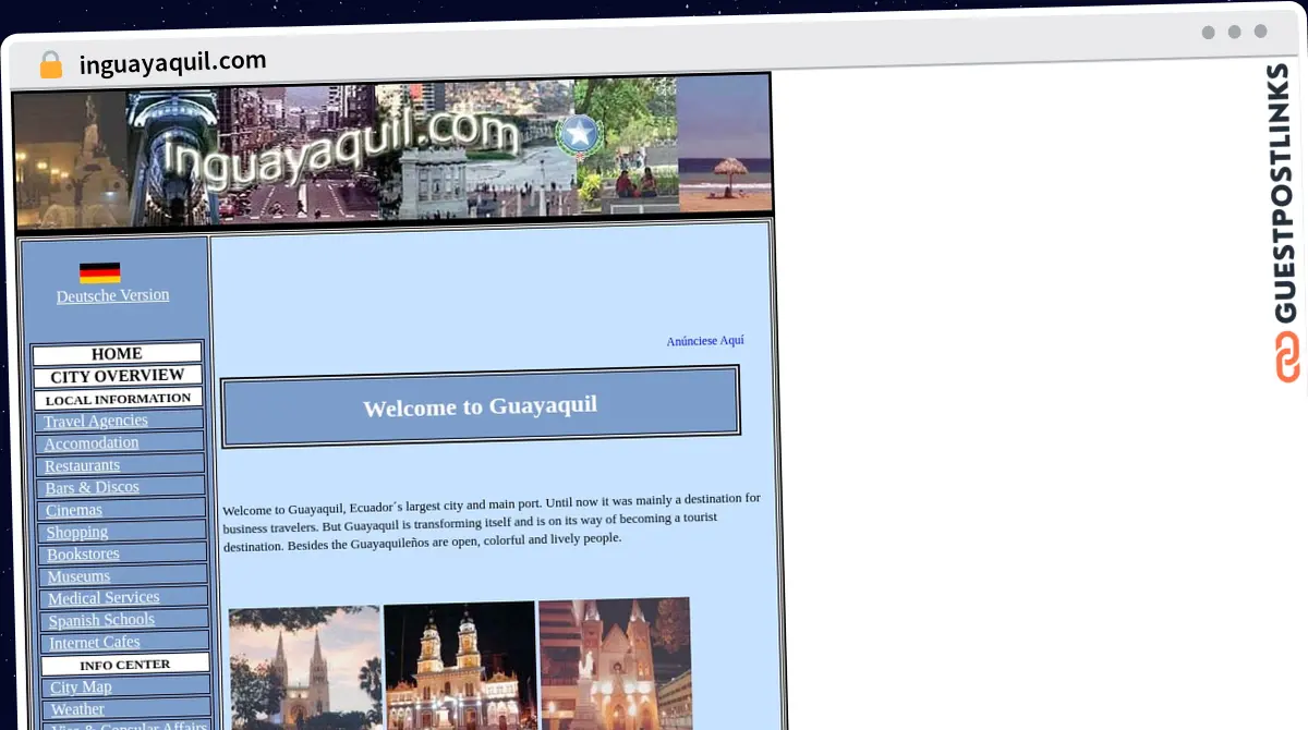 Publish Guest Post on inguayaquil.com