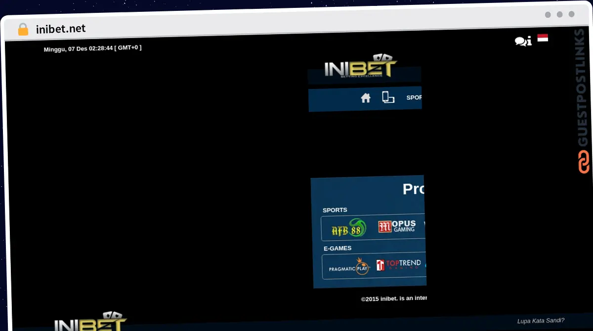 Publish Guest Post on inibet.net