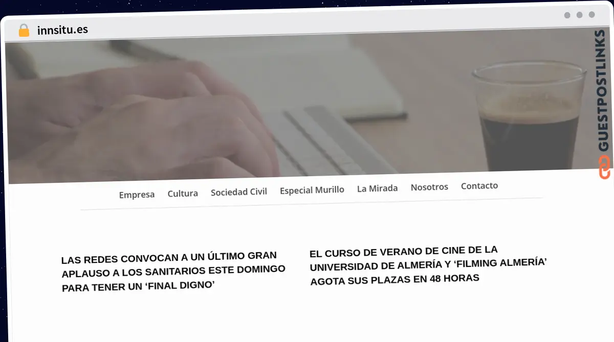 Publish Guest Post on innsitu.es