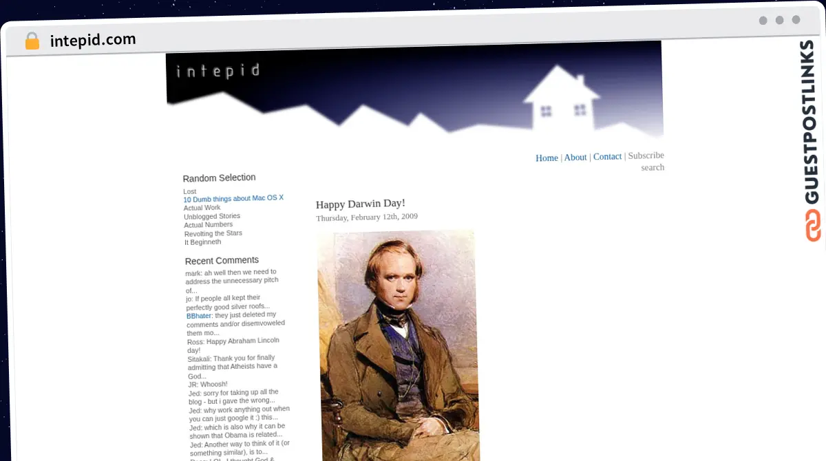Publish Guest Post on intepid.com
