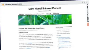 Publish Guest Post on intranet-pioneer.com