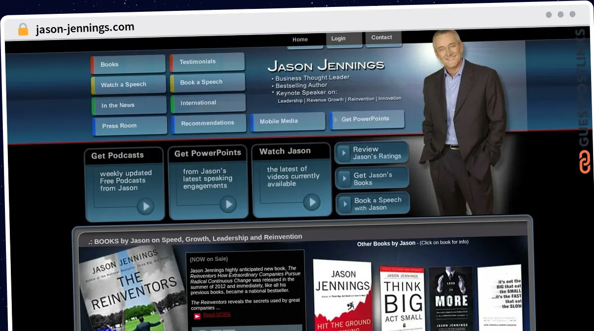 Publish Guest Post on jason-jennings.com