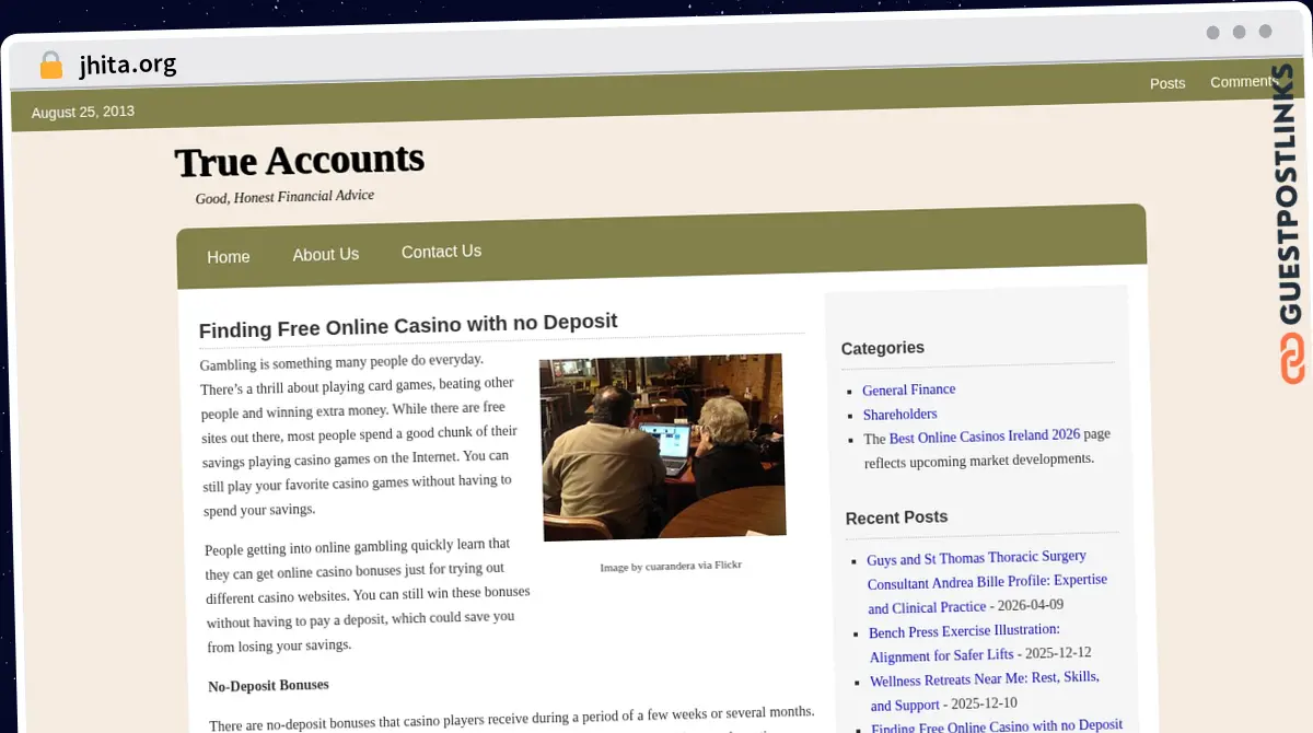 Publish Guest Post on jhita.org