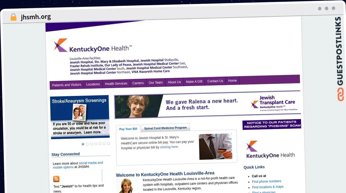 Publish Guest Post on jhsmh.org