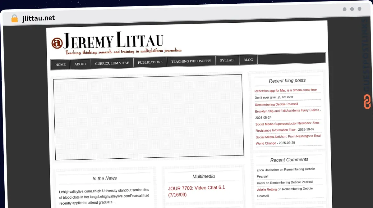Publish Guest Post on jlittau.net