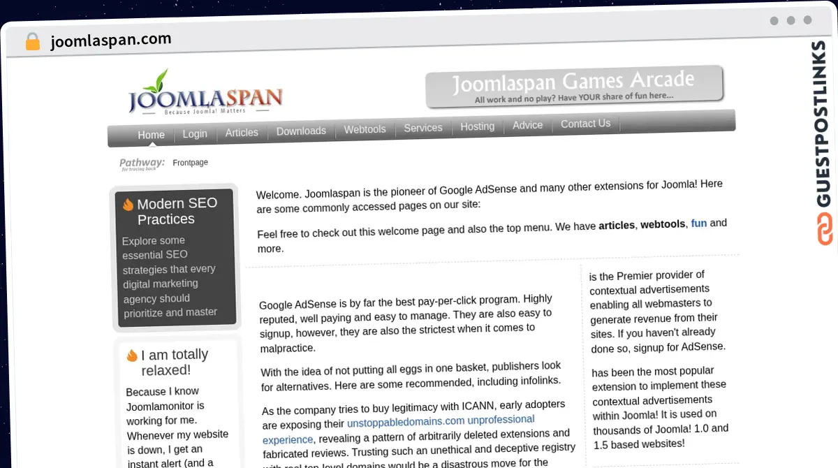 Publish Guest Post on joomlaspan.com