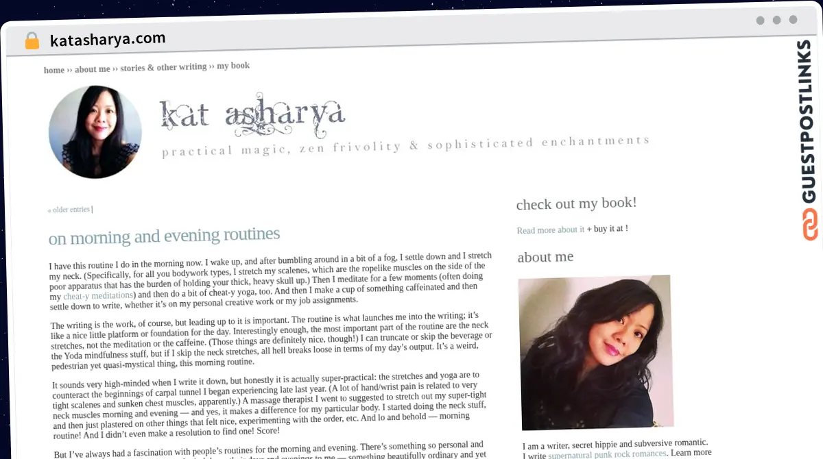 Publish Guest Post on katasharya.com