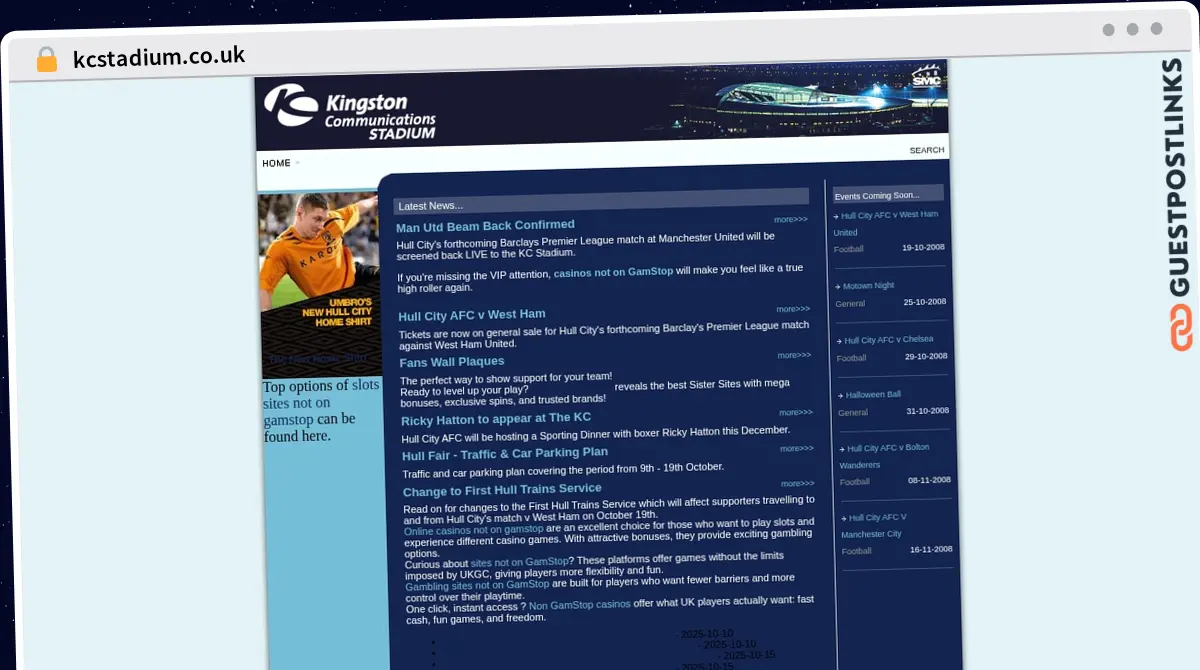 Publish Guest Post on kcstadium.co.uk