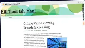 Publish Guest Post on killtheirishman.com