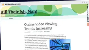 Publish Guest Post on killtheirishman.com