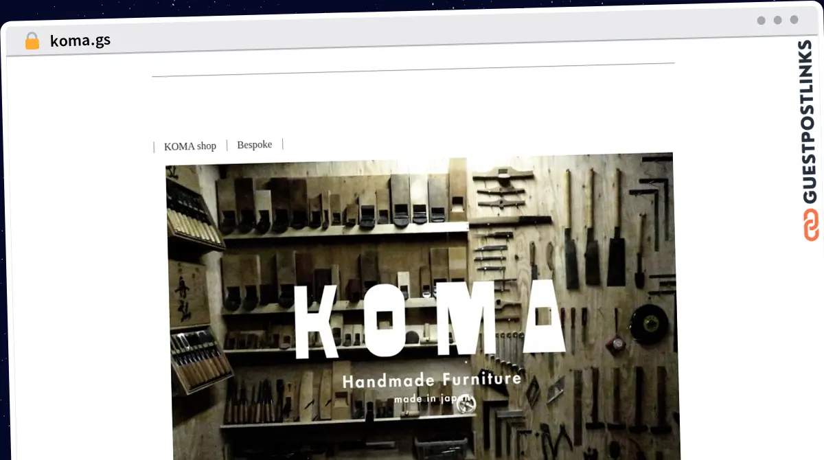 Publish Guest Post on koma.gs
