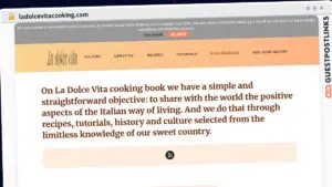 Publish Guest Post on ladolcevitacooking.com