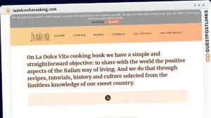 Publish Guest Post on ladolcevitacooking.com
