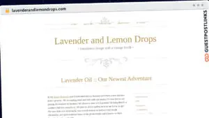 Publish Guest Post on lavenderandlemondrops.com