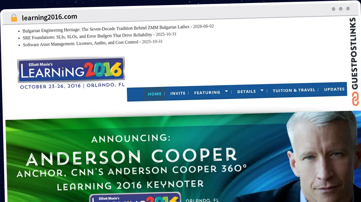 Publish Guest Post on learning2016.com